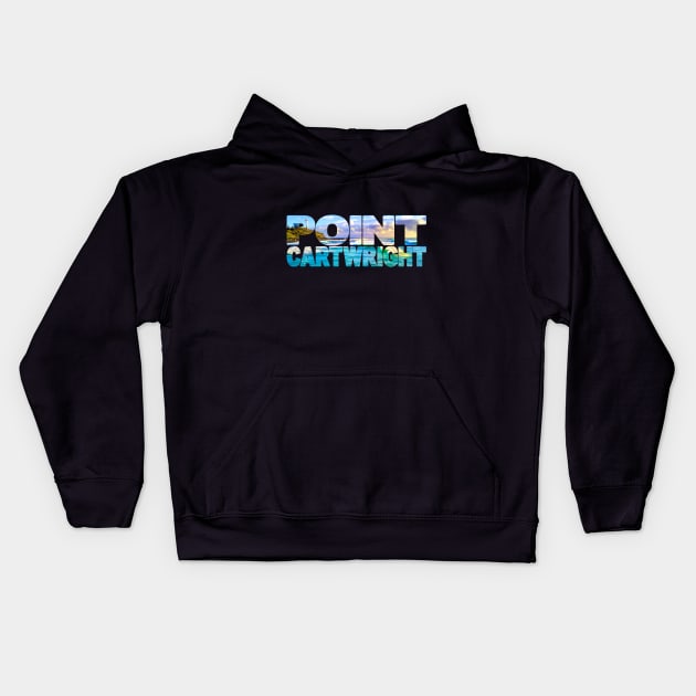 POINT CARTWRIGHT - Sunshine Coast - Surf Kids Hoodie by TouristMerch